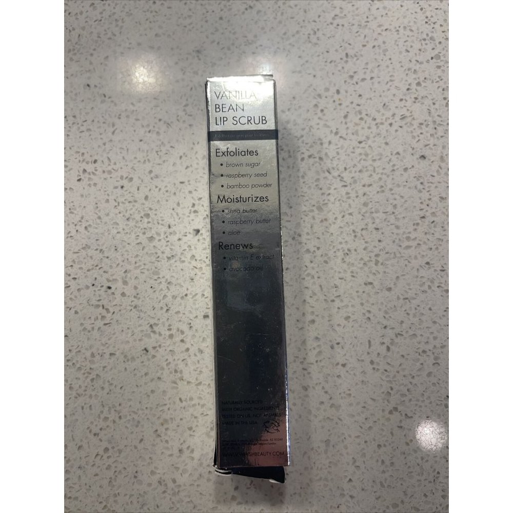 Whish Vanilla Bean Lip Scrub - Brand New In box